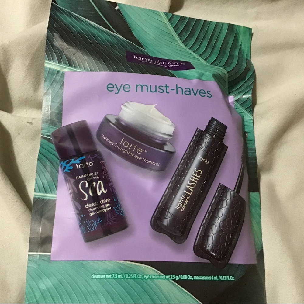 Tarte skin care eye must haves set new set